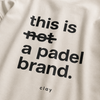 THIS IS NOT A PADEL BRAND — Oversized Tee